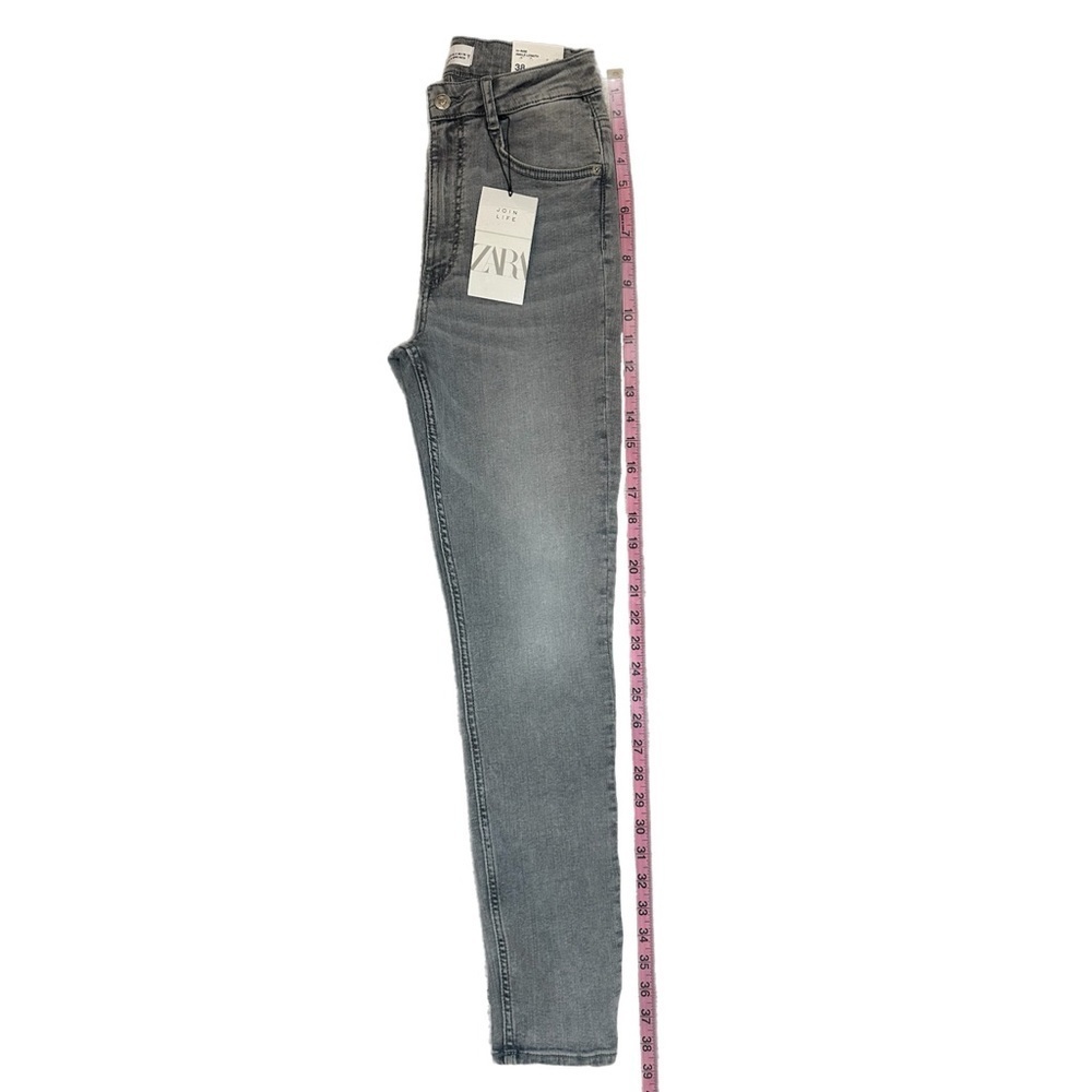 NWT ZARA Sculpted High Rise Jeans - Picture 5 of 9